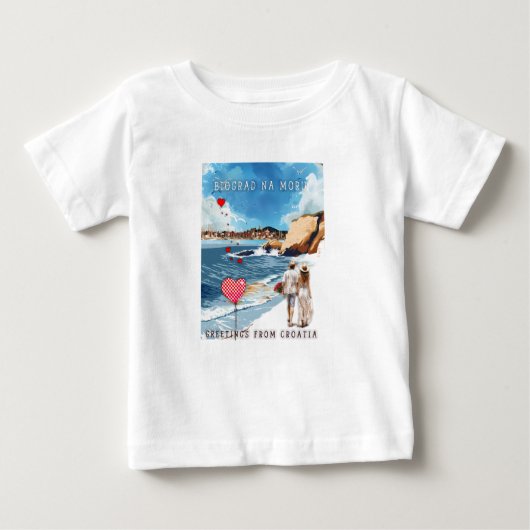 T-shirt Pour Bébé Biograd na moru 5 (Devant)