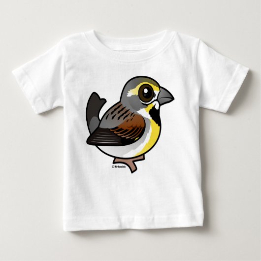T-shirt Pour Bébé Birdorable Dickcissel (Devant)