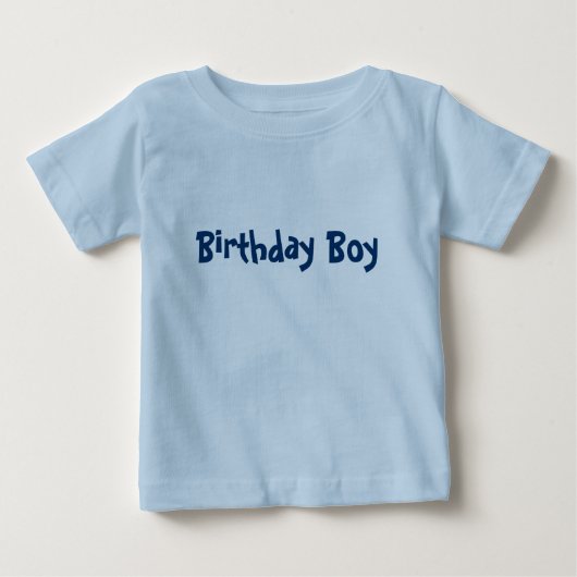 T-shirt Pour Bébé Birthday Boy (Devant)