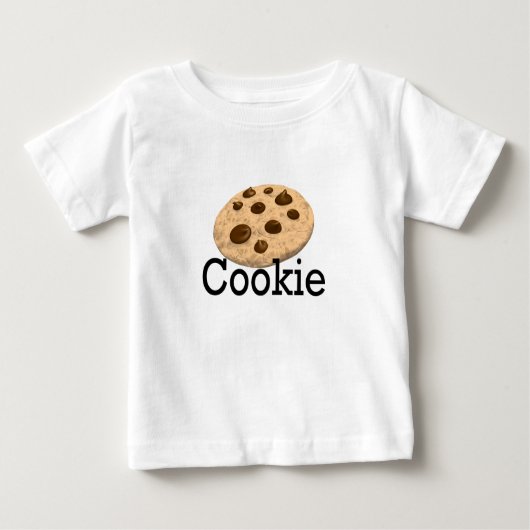T-shirt Pour Bébé Biscuit dur (Devant)