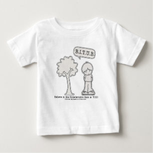 T-shirt Pour Bébé BITUB Motif (Croyez en l'incroyable)