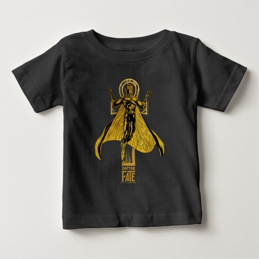 T-shirt Pour Bébé Black Adam | Graphique de caractères de fin de doc (Devant)