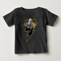 Black Adam Grey et Gold Lightning Graphic