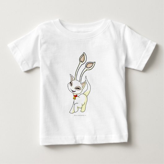 T-shirt Pour Bébé Blanc d'Aisha (Devant)