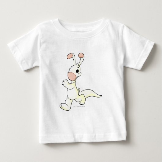 T-shirt Pour Bébé Blanc de Blumaroo (Devant)