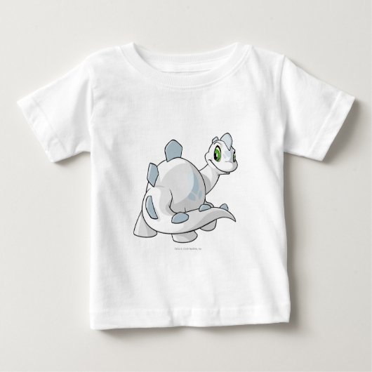T-shirt Pour Bébé Blanc de Chomby (Devant)