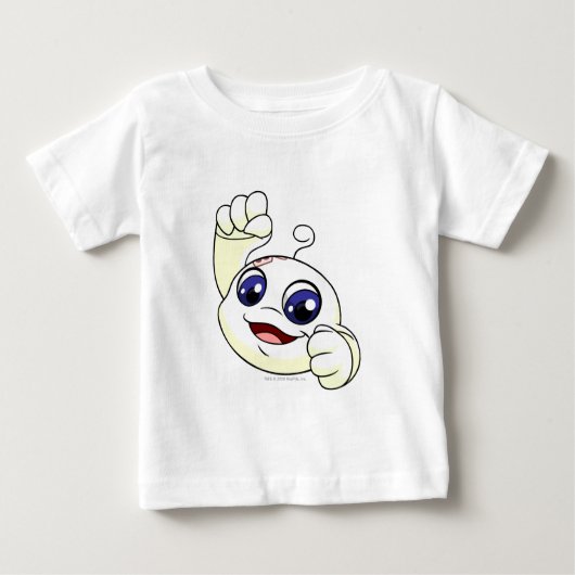 T-shirt Pour Bébé Blanc de Kiko (Devant)