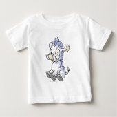 T-shirt Pour Bébé Blanc de Moehog (Devant)