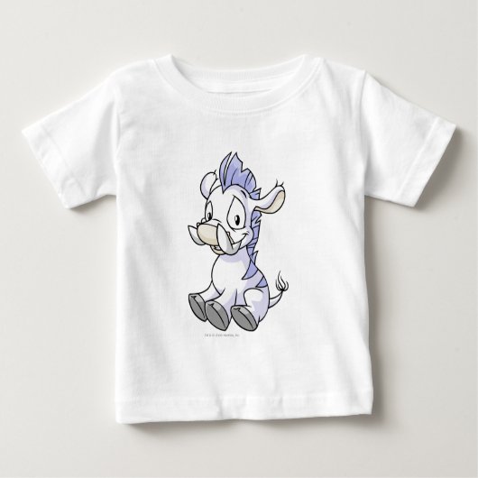T-shirt Pour Bébé Blanc de Moehog (Devant)