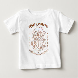 T-shirt Pour Bébé Blason de l'École de Sorcellerie et de Magie HOGWA