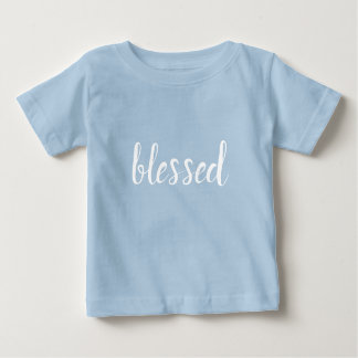 T-shirt Pour Bébé Blessé Christian Baby Boy Blue