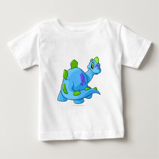 T-shirt Pour Bébé Bleu Chomby (Devant)