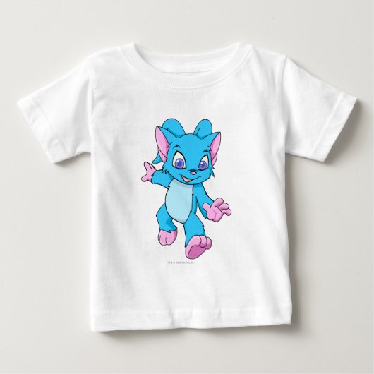 T-shirt Pour Bébé Bleu d'Acara (Devant)