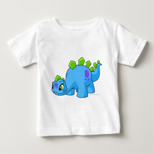 T-shirt Pour Bébé Bleu de Chomby (Devant)