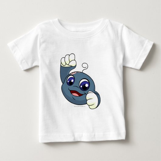 T-shirt Pour Bébé Bleu de Kiko (Devant)