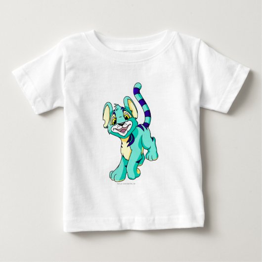 T-shirt Pour Bébé Bleu de Kougra (Devant)