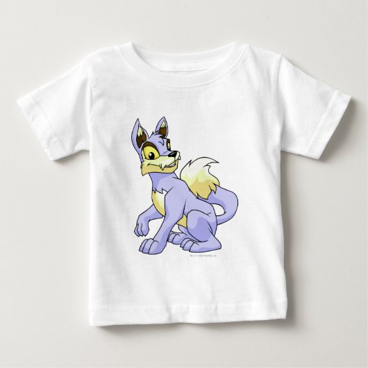 T-shirt Pour Bébé Bleu de Lupe (Devant)
