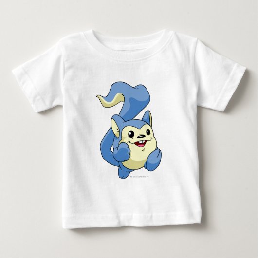 T-shirt Pour Bébé Bleu de Meerca (Devant)