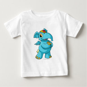 T-shirt Pour Bébé Bleu d'Elephante
