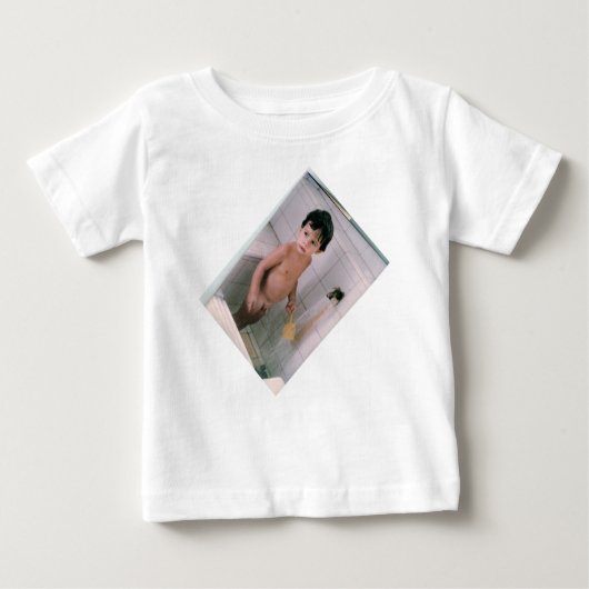 T-shirt Pour Bébé Blouse de garçon de 18 mois d'âge avec estampe (Devant)