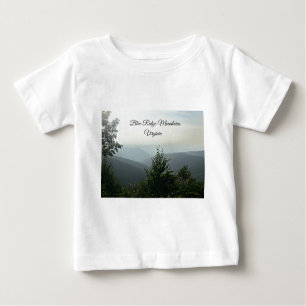 T-shirt Pour Bébé Blue Ridge Mountains, la Virginie