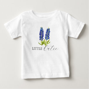 T-shirt Pour Bébé Bluebonnets Texas aquarelle Floral Baby