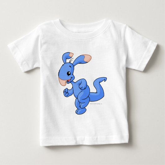 T-shirt Pour Bébé Blumaroo bleu (Devant)