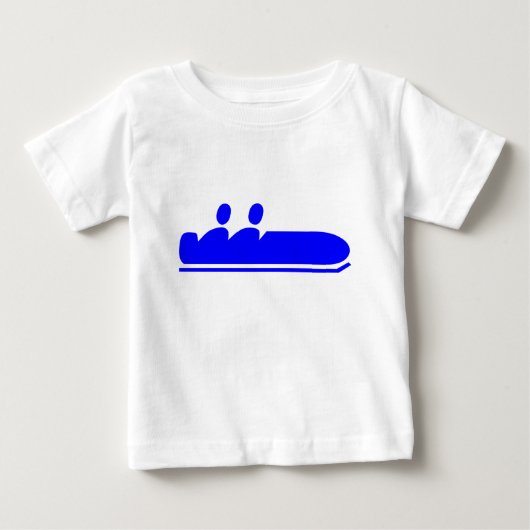 T-shirt Pour Bébé Bobsédé - Bleu (Devant)