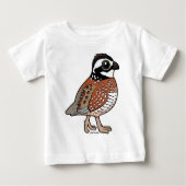 T-shirt Pour Bébé Bobwhite (Devant)