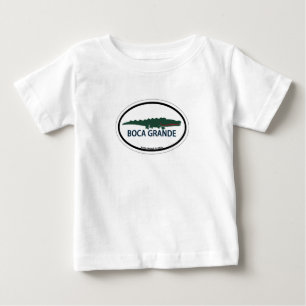 T-shirt Pour Bébé Boca grand - conception ovale