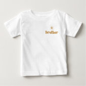 T-shirt Pour Bébé BODHI Boho Soleil Frère de Un Mec Heureux (Devant)