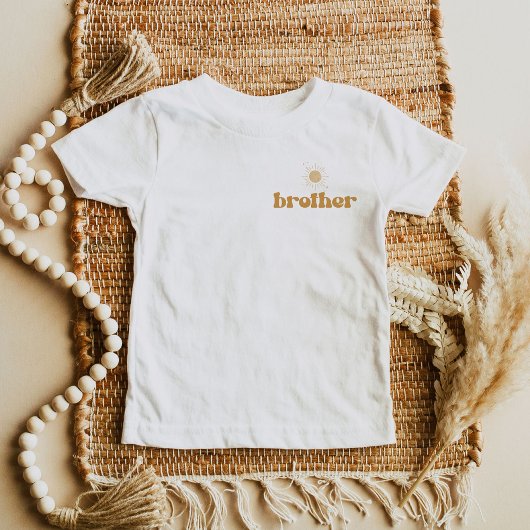 T-shirt Pour Bébé BODHI Boho Sun Frère d'un heureux mec