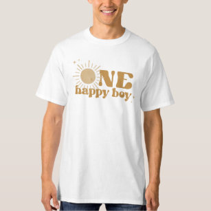 T-shirt BODHI Boho Sun One Happy Boy 1er anniversaire
