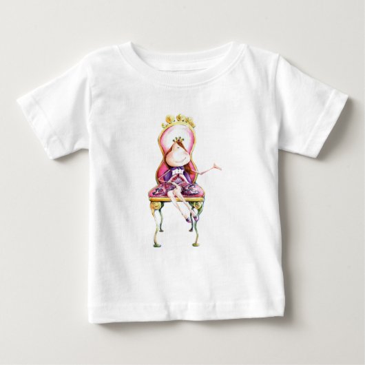 T-shirt Pour Bébé Body avec tutu Princesse (Devant)