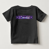 T-shirt Pour Bébé Body bébé Fée de la Pluie Violette (Dos)