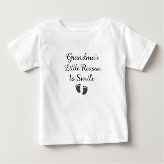 T-shirt Pour Bébé Body bébé "La petite raison de sourire de grand-mè