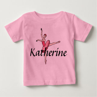 T-shirt Pour Bébé Bodysuit Ballerina personnalisé pour bébé