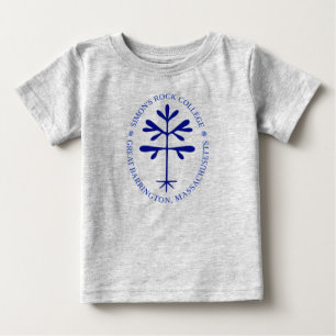 T-shirt Pour Bébé Bodysuit ou Tee pour bébé/bébé, Sapling bleu solid