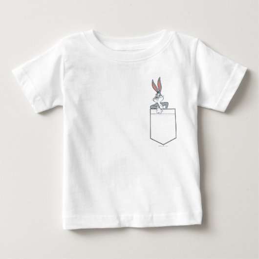 T-shirt Pour Bébé BOGS BUNNY™ Hanging Out In Pocket (Devant)