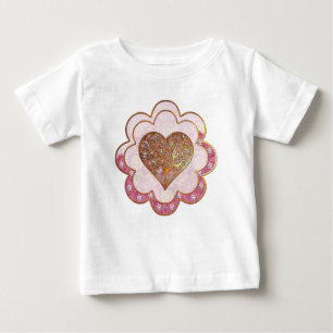 T-shirt Pour Bébé Bohemian Valentine Whimsey 3D