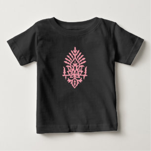 T-shirt Pour Bébé Boho India Block Print