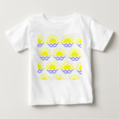 T-shirt Pour Bébé Boho Sun (Devant)