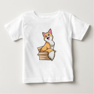 T-shirt Pour Bébé Boîte à chat