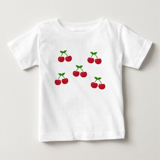 T-shirt Pour Bébé Bombes cerises (Devant)