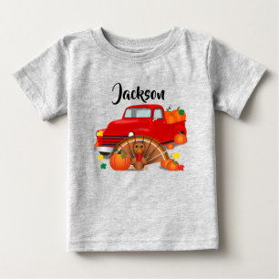 T-shirt Pour Bébé Bon thanksgiving