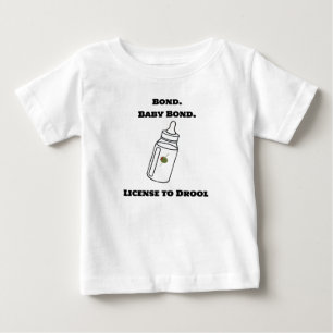 T-shirt Pour Bébé Bond. Bébé. Chemise bébé