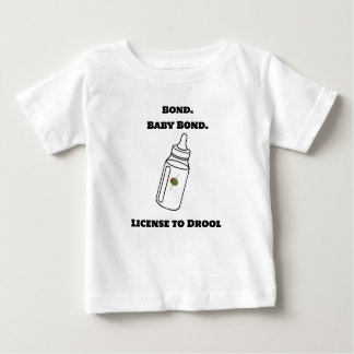 T-shirt Pour Bébé Bond. Bébé. Chemise bébé