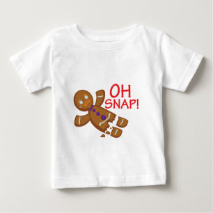 T-shirt Pour Bébé Bonhomme en pain d'épice