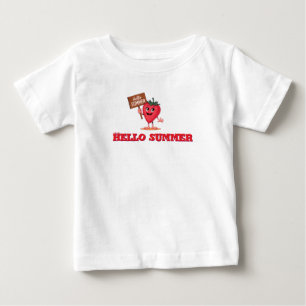 T-shirt Pour Bébé Bonjour été