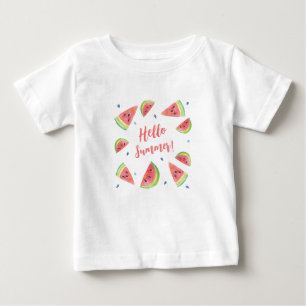 T-shirt Pour Bébé Bonjour été